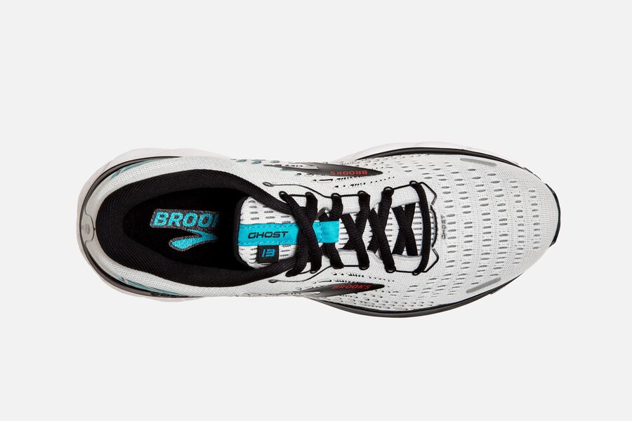 Brooks Israel Ghost 13 Road Running Shoes Mens - Grey/Black - CSW-640932